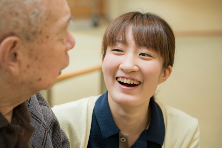 介護の仕事に就いたきっかけを教えて下さい。